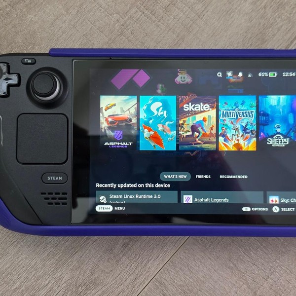 Steam Deck - 64 GB, Black, 16 GB, AMD
