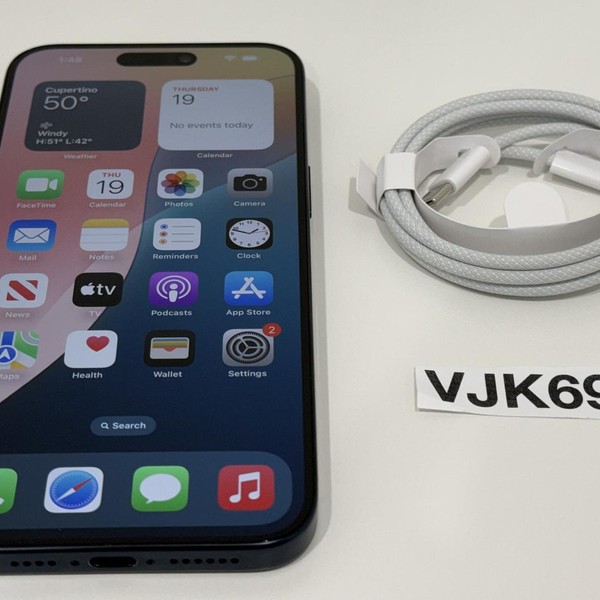 Apple iPhone 15 Pro Max - T-Mobile, 256 GB, Blue, A2849