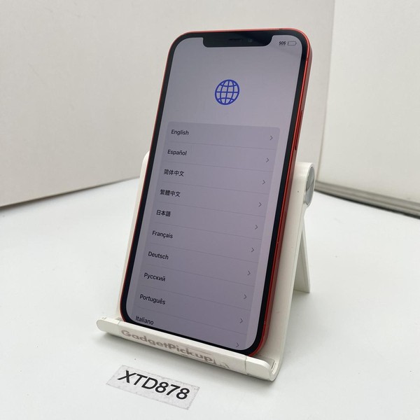 Apple iPhone 12 - Unlocked, 128 GB, Red, A2172