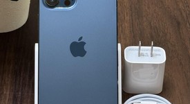 Good
													Apple iPhone 12 Pro Max - Unlocked, Pacific Blue, 128 GB, A2342, photo 3 of 7