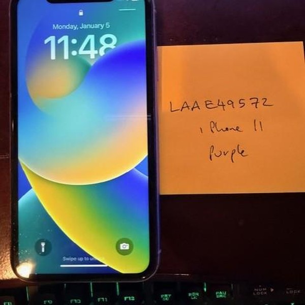 Apple iPhone 11 - Unlocked, 64 GB, Purple, A2111