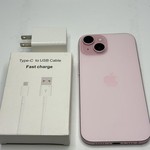 Good Apple iPhone 15 - Unlocked, 128 GB, Pink, A2846