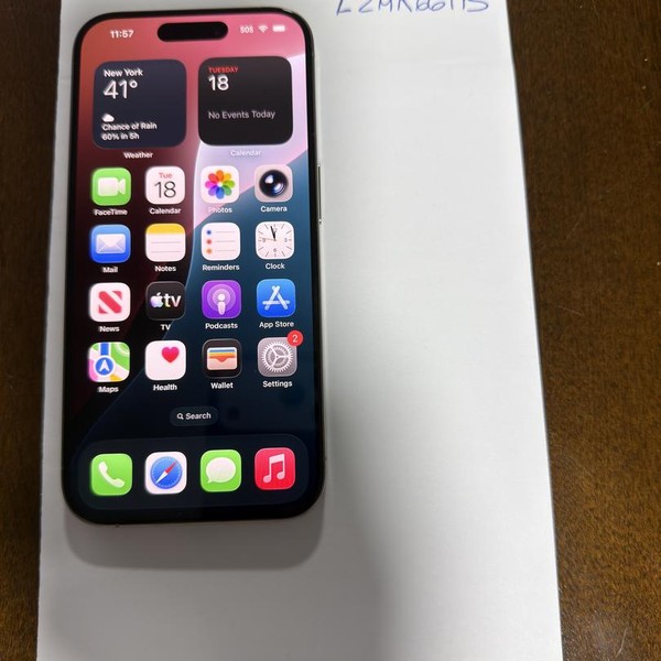 Apple iPhone 15 Pro - Unlocked, 128 GB, Natural, A2848