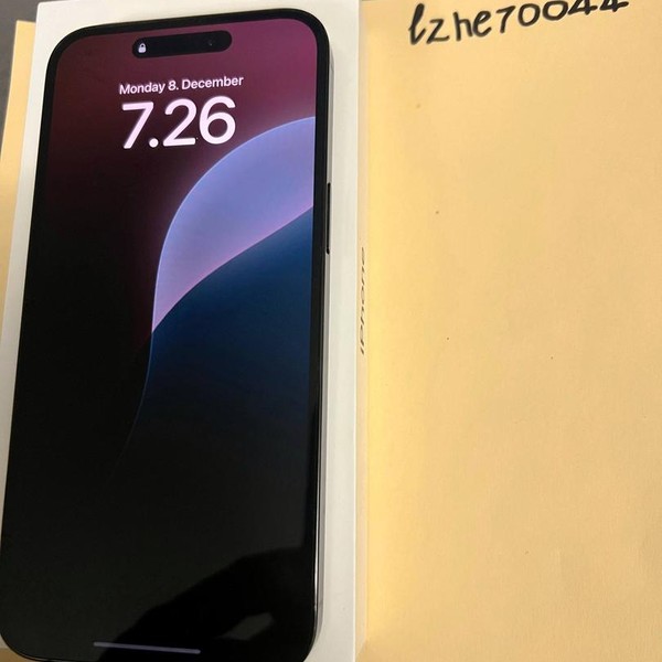 Apple iPhone 14 Pro Max - Unlocked, 1 TB, Black, A2651