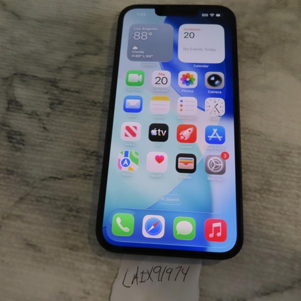Apple iPhone 16e - Unlocked, 128 GB, Black, A3212