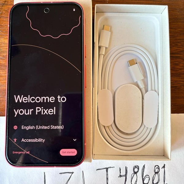 Google Pixel 9a - Unlocked, 128 GB, Peony, 8 GB