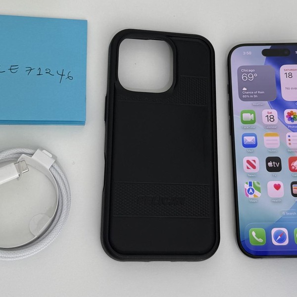 Apple iPhone 16 Pro - Unlocked, 256 GB, Black, A3083