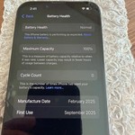 Mint Apple iPhone 16e - Unlocked, 128 GB, Black, A3212