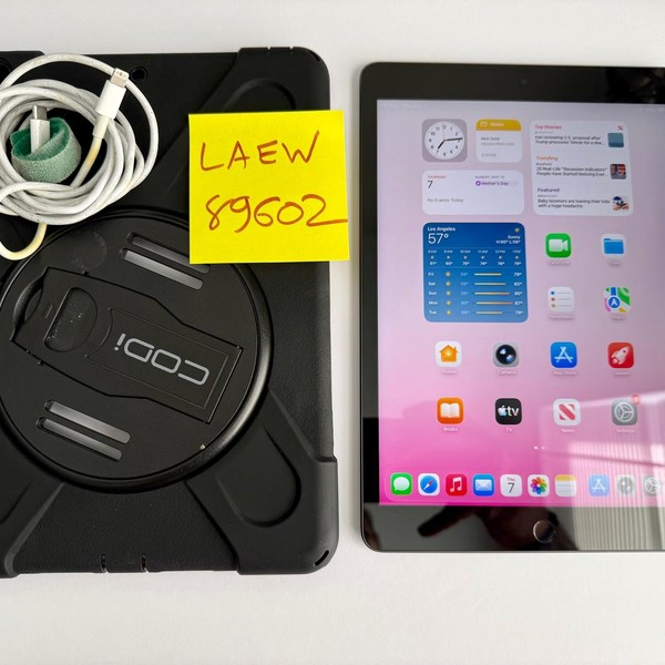 Apple iPad (9th Gen) - Wi-Fi, 256 GB, Gray, A2602