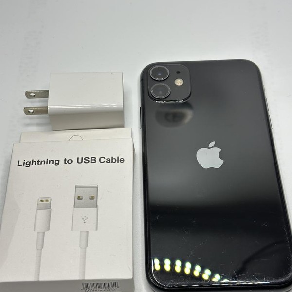 Apple iPhone 11 - Unlocked, 64 GB, Black, A2111