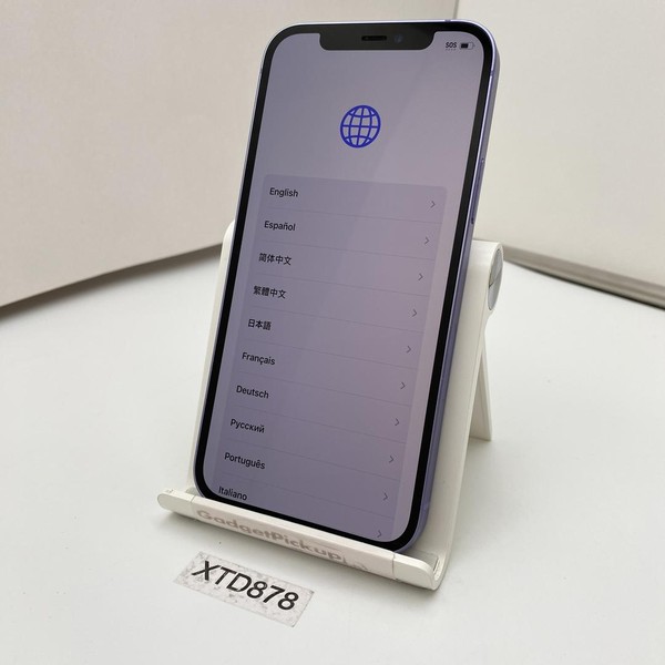 Apple iPhone 12 - Unlocked, 64 GB, Purple, A2172