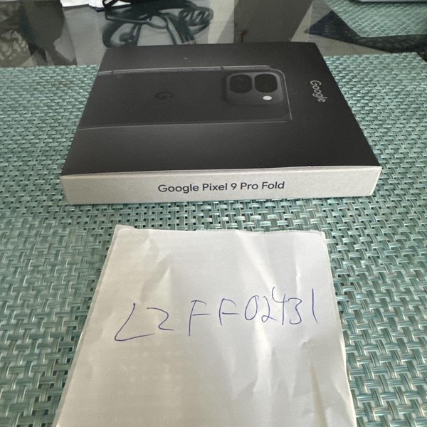 Google Pixel 9 Pro Fold - Unlocked, 512 GB, Obsidian, GGH2X