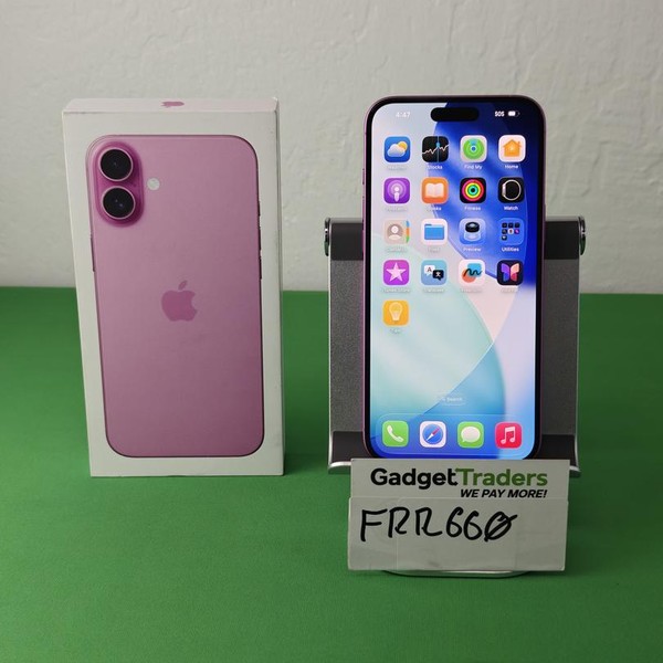 Apple iPhone 16 Plus - Unlocked, 128 GB, Pink, A3082