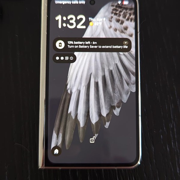 Google Pixel Fold - Unlocked, 256 GB, Porcelain, 12 GB, G9FPL