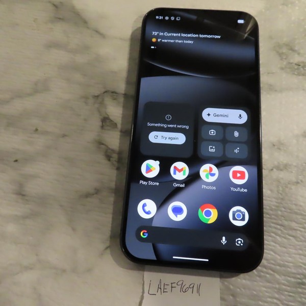 Google Pixel 10 Pro - Verizon, 128 GB, Obsidian, G4QUR