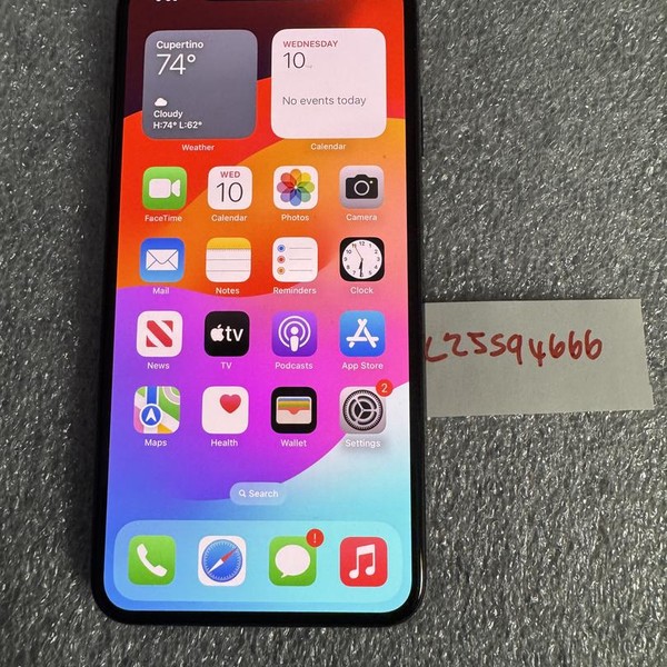 Apple iPhone Xs Max - Unlocked, 256 GB, Gray, A1921