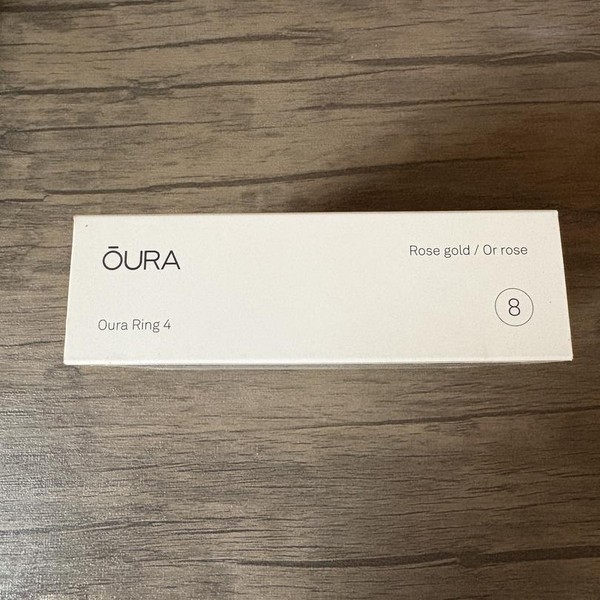 Oura Ring Gen 4 - Rose Gold, Size 8