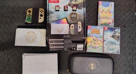 Good
													Nintendo Switch - OLED - White, 64 GB, The Legend of Zelda: Tears of the Kingdom Edition, photo 2 of 26