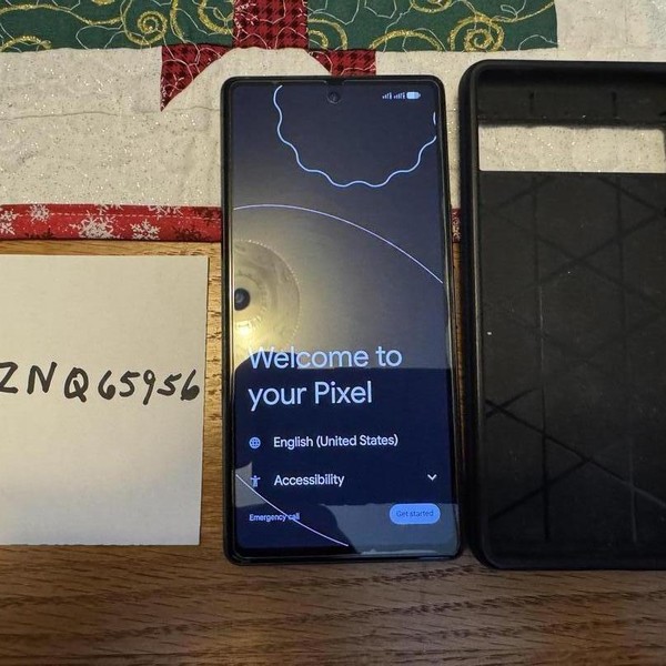 Google Pixel 7a - Unlocked, 128 GB, Charcoal, 8 GB, GWKK3