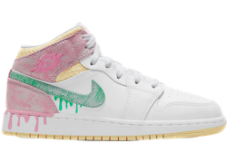 Jordan 1 Mid Paint Drip (PS) for sale