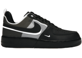 Nike Air Force 1 Low React Black White for sale