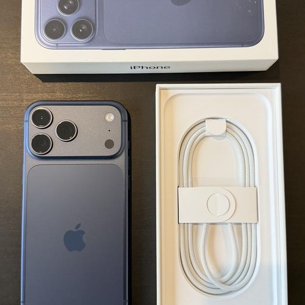 Apple iPhone 17 Pro Max - Unlocked, 256 GB, Deep Blue, A3257