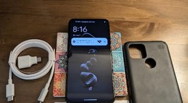 Good
													Google Pixel 5 - Unlocked, Black, 128 GB, 8 GB, GD1YQ, photo 1 of 8