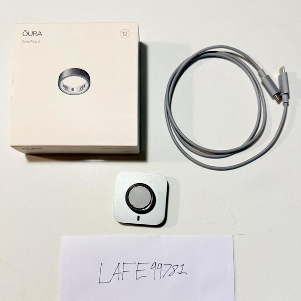 Oura Ring Gen 4 - Stealth, Size 12