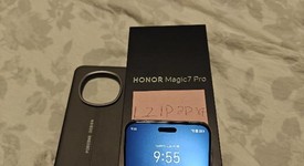 Mint
													Honor Magic7 Pro - Unlocked Non-US, Breeze Blue, 512 GB, 12 GB, photo 2 of 6