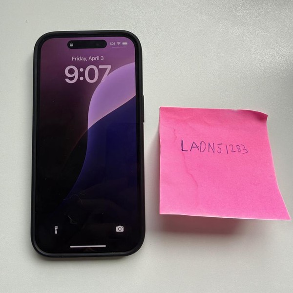 Apple iPhone 15 - Unlocked, 128 GB, Black, A2846