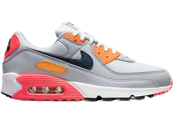 Nike Air Max 90 Grey Crimson Gold (Women's) for sale