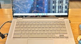Good
													HP Chromebook X360 14c - I3, Silver, 64 GB, 8 GB, photo 1 of 9