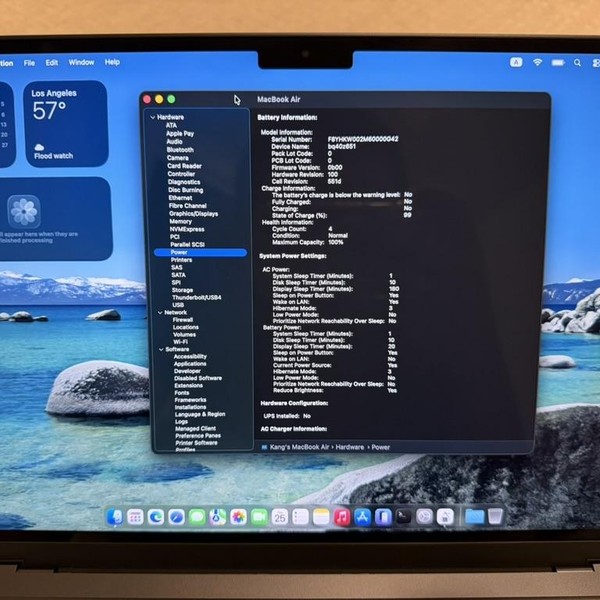 MacBook Air 2025 (M4) - 13 inch - 256 GB, Midnight, 16 GB, Apple M4