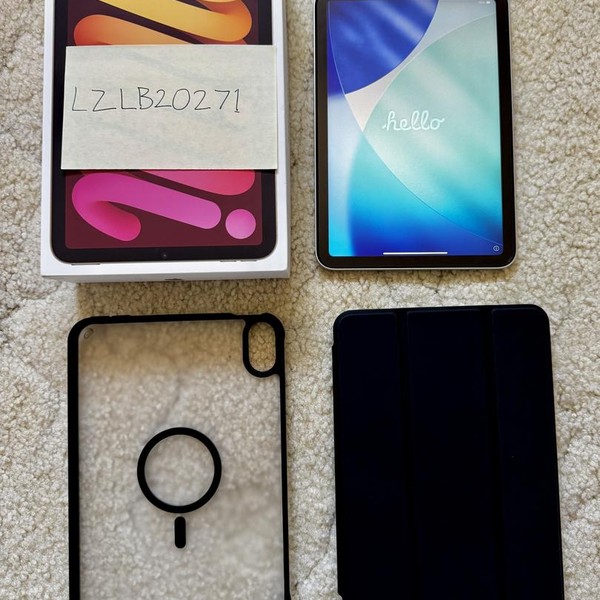 Apple iPad Mini 7th Gen - Wi-Fi, 128 GB, Starlight, A2993