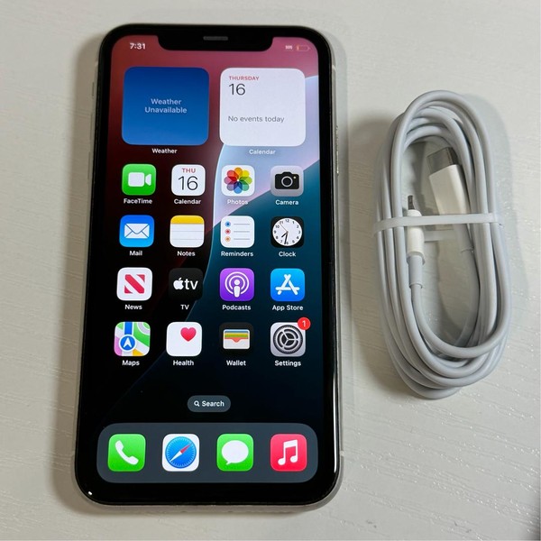 Apple iPhone 11 - Unlocked, 128 GB, White, A2111