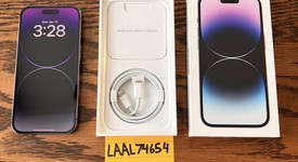 Mint
													Apple iPhone 14 Pro - Unlocked, Purple, 128 GB, A2650, photo 1 of 11
