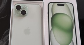 Good
													Apple iPhone 15 - Unlocked, Green, 128 GB, A2846, photo 1 of 6