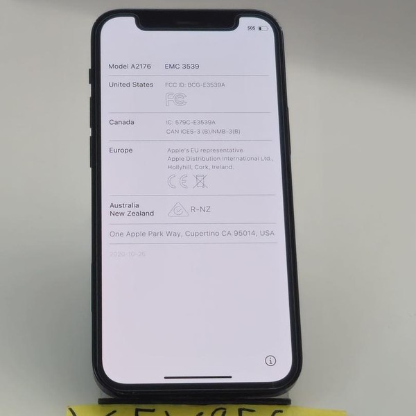 Apple iPhone 12 Mini - Unlocked, Black, 128 GB, A2176