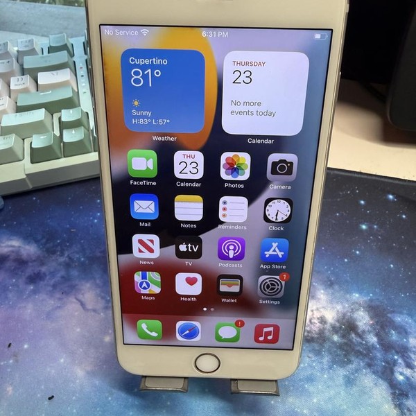 Apple iPhone 6S Plus - Unlocked, 32 GB, Silver, A1634