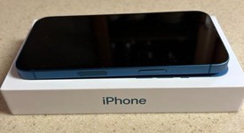 Mint
													Apple iPhone 13 - Unlocked, Blue, 128 GB, A2482, photo 3 of 8