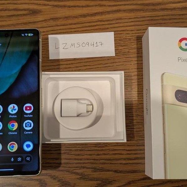 Google Pixel 7 - Unlocked, 128 GB, Lemongrass, 8 GB, GVU6C, Sub-6 5G