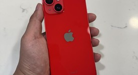 Good
													Apple iPhone 14 - Unlocked, Red, 256 GB, A2649, photo 2 of 9