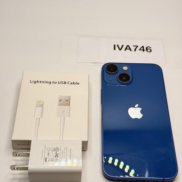 Apple iPhone 13 Mini - Unlocked, 256 GB, Blue, A2481