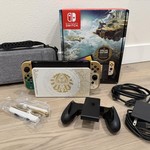 Mint Nintendo Switch - OLED - 64 GB, White, The Legend of Zelda: Tears of the Kingdom Edition