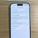 Good Apple iPhone 15 - Unlocked, Blue, 128 GB, A2846