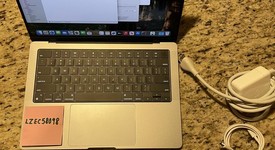 Good
													MacBook Pro 2021 - 14" - Apple M1 Pro 8-core, Silver, 512 GB, 32 GB, photo 1 of 4