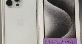 Good
													Apple iPhone 15 Pro Max - Unlocked, White, 256 GB, A2849, photo 3 of 13