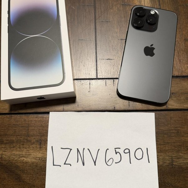 Apple iPhone 14 Pro - Unlocked, 128 GB, Black, A2650