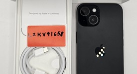 Mint
													Apple iPhone 15 - Unlocked, Black, 128 GB, A2846, photo 2 of 14