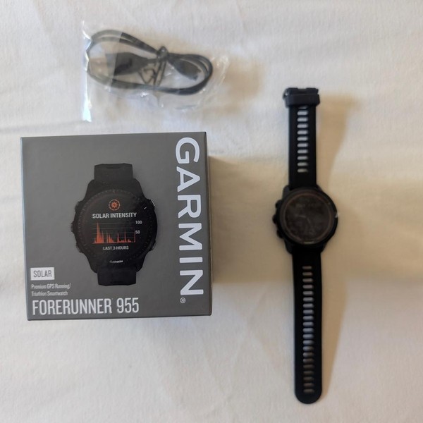 Garmin Forerunner 955 - Black, Solar